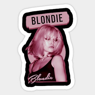 vintage blondie Sticker